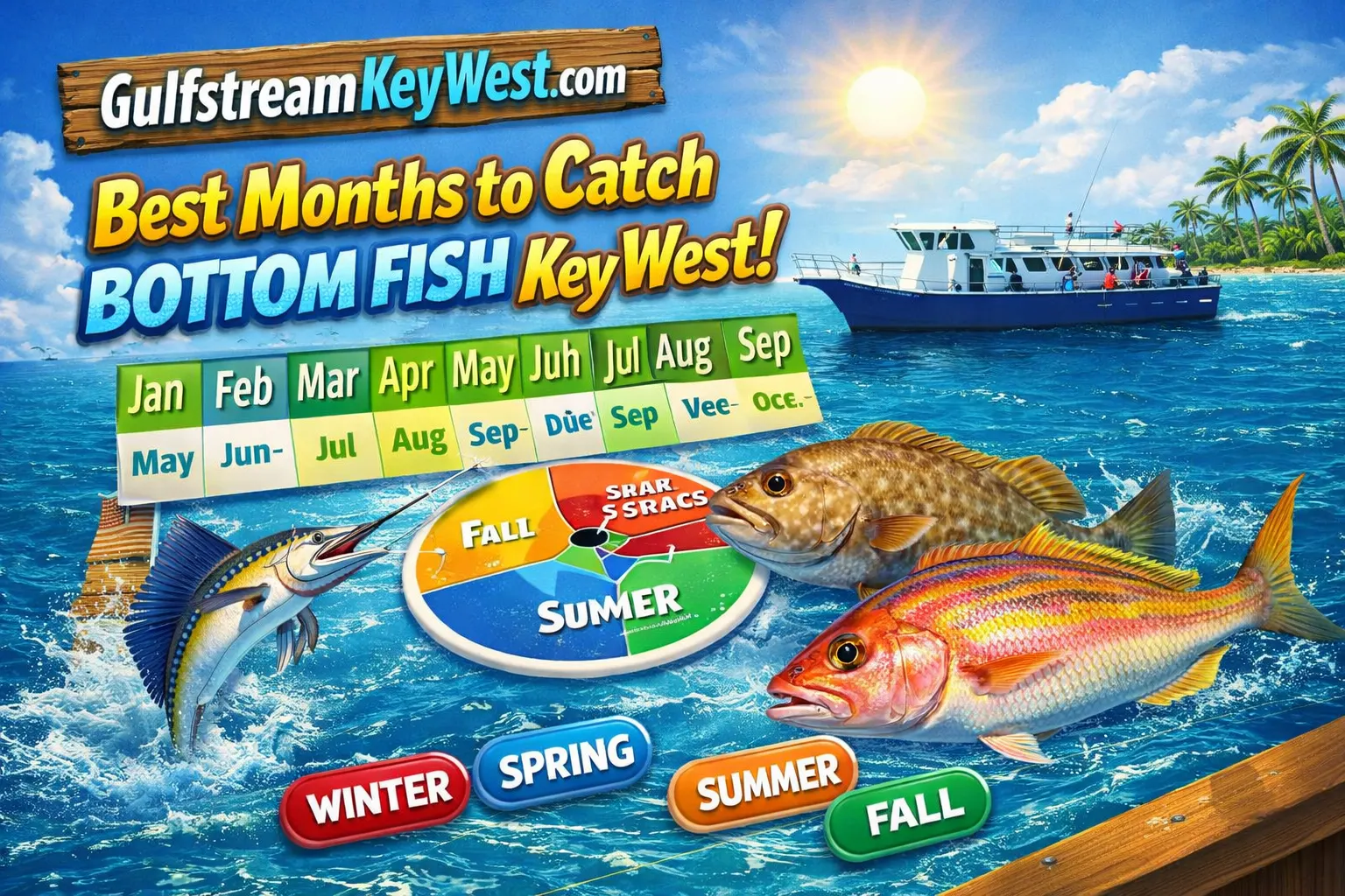 Best Time to Fish in Key West: Month-by-Month Guide