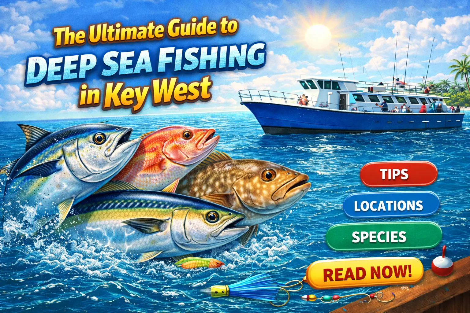 The Ultimate Guide to Deep Sea Fishing in Key West - Key West fishing guide by Gulfstream