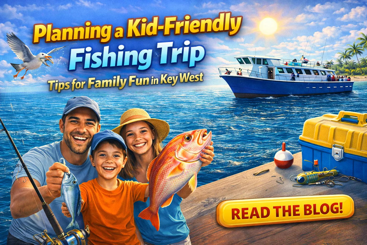 Fishing With Kids in Key West