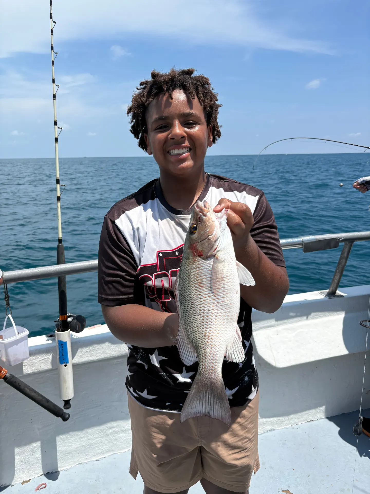 Mangrove snapper caught aboard Gulfstream Fishing in Key West