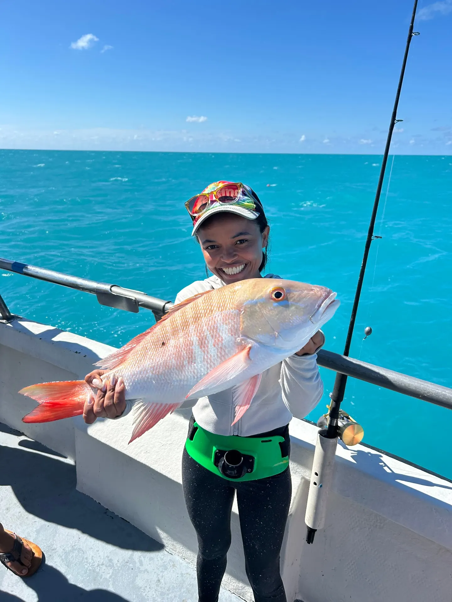 Mutton snapper caught aboard Gulfstream Fishing in Key West