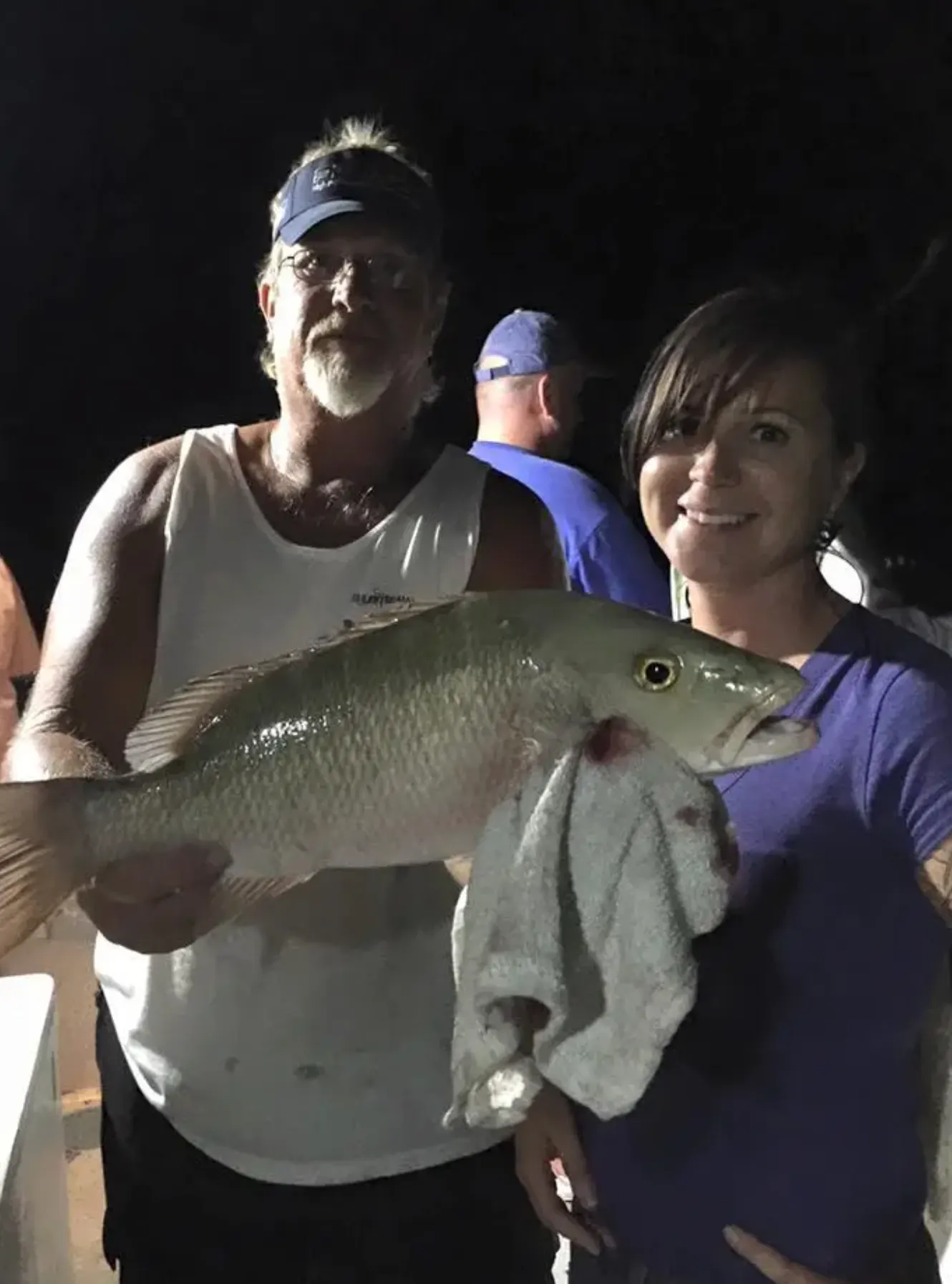 Night fishing catch on Gulfstream Key West Florida