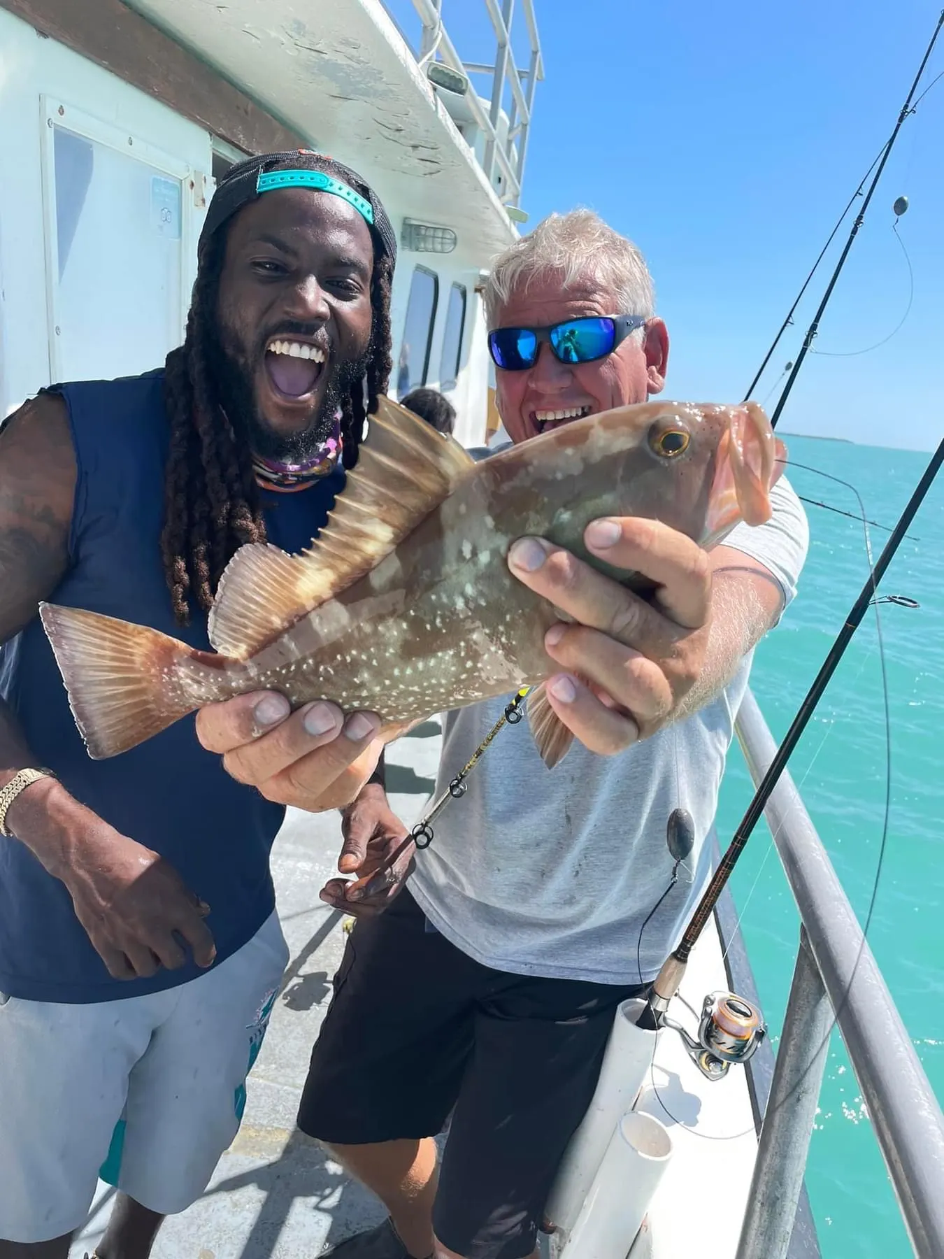 Trophy fish catch on Gulfstream party boat